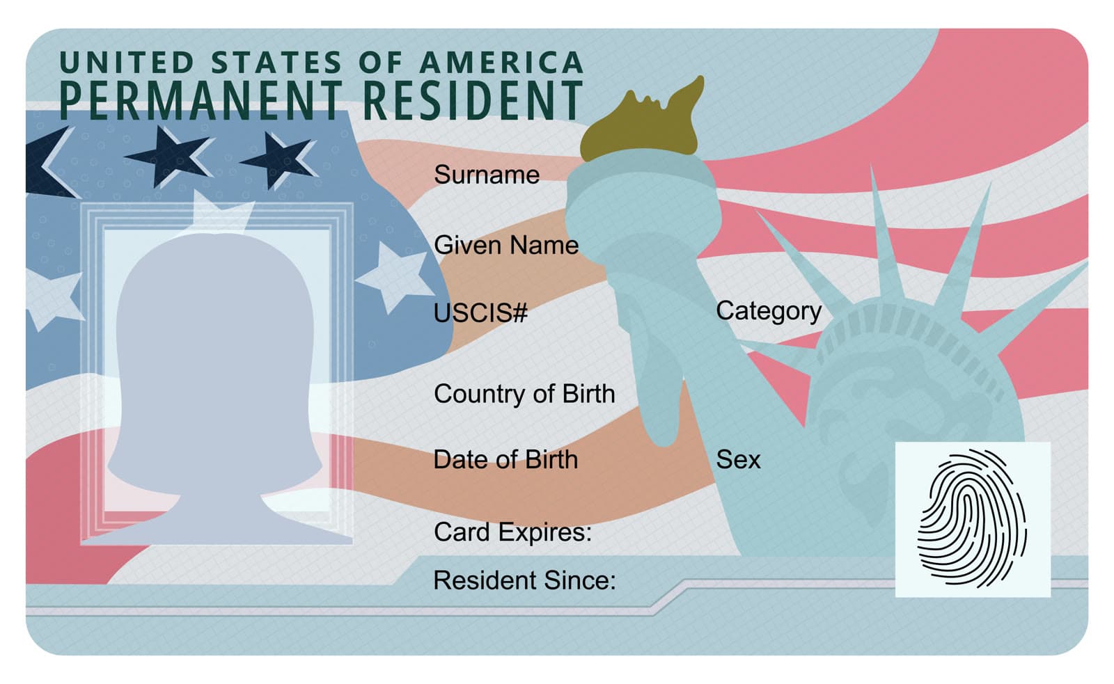 United States Permanent Resident Card (Green Card)
