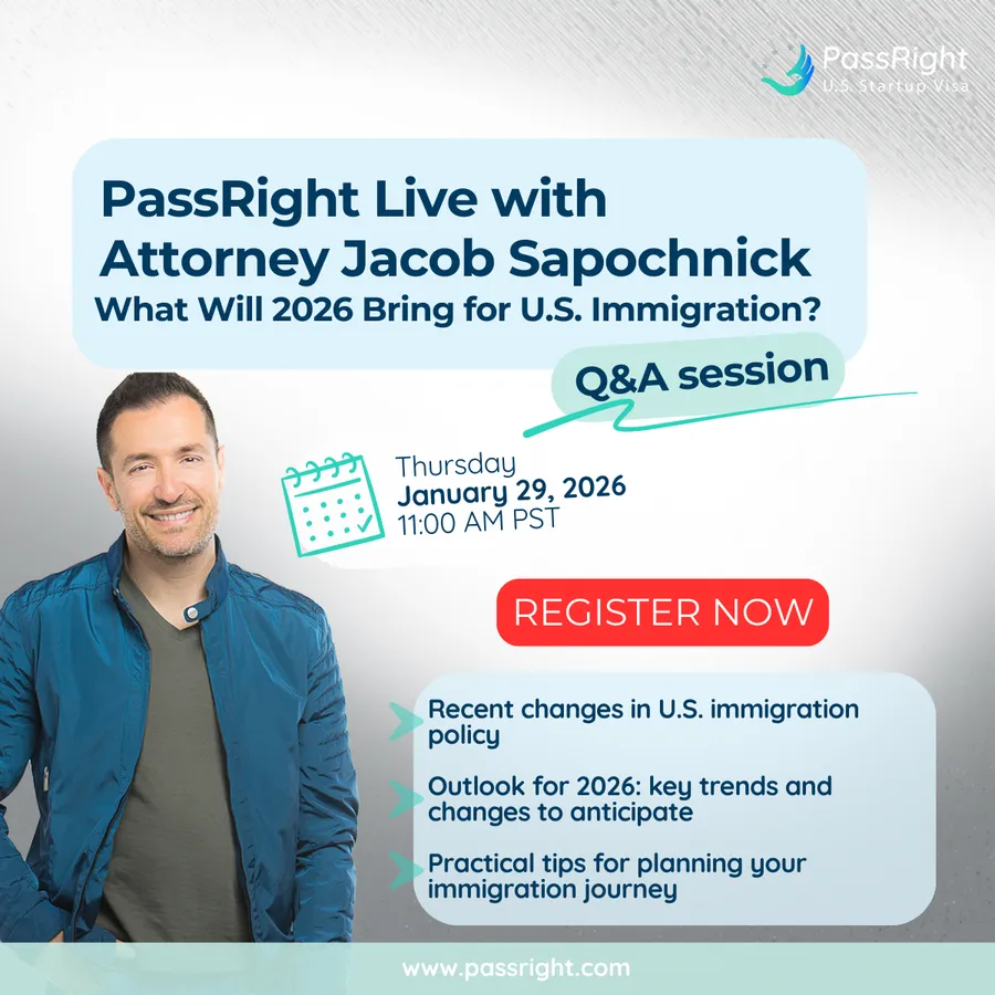 What Will 2026 Bring for U.S. Immigration? Key Policy Changes & Visa Updates - event banner